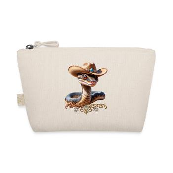 Serpent mignon avec chapeau de cow-boy - Trousse biologique - nature - Devant