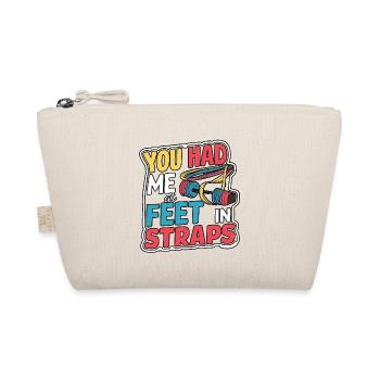 You Had Me At Feet In Straps 57 - Bio-Täschchen - Natur - Vorne