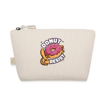 Donut Resist Doughnut Glazed Maker Lover Donut - Organic Pouch - nature - Front