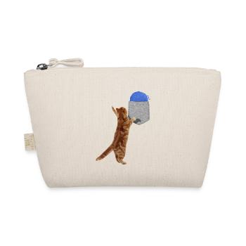 Chat Atteignant Une Boule De Laine Dans Votre Fausse Poche Fun - Trousse biologique - nature - Devant
