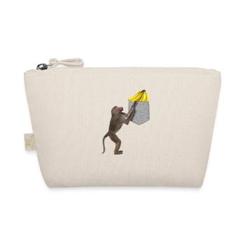 Singe Babouin Atteignant Banane Dans Fausse Poche - Trousse biologique - nature - Devant