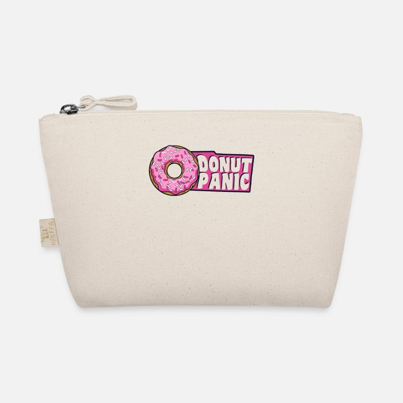 Donut Panic Donut glasierter Maker Liebhaber Donut Bio-Täschchen