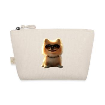 Pomeranian Pomeranian Pom Sweet German Spitz - Organic Pouch - nature - Front