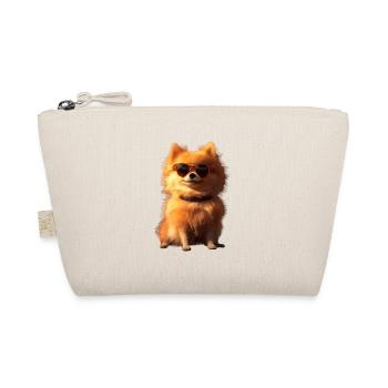 Pomeranian Pomeranian Pom Sweet German Spitz - Organic Pouch - nature - Front