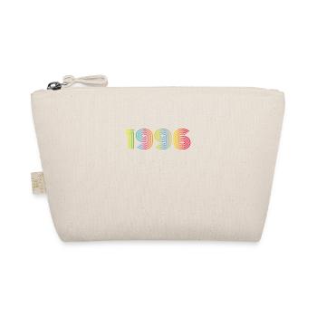 1996 Birthday Funky Year - Organic Pouch - nature - Front