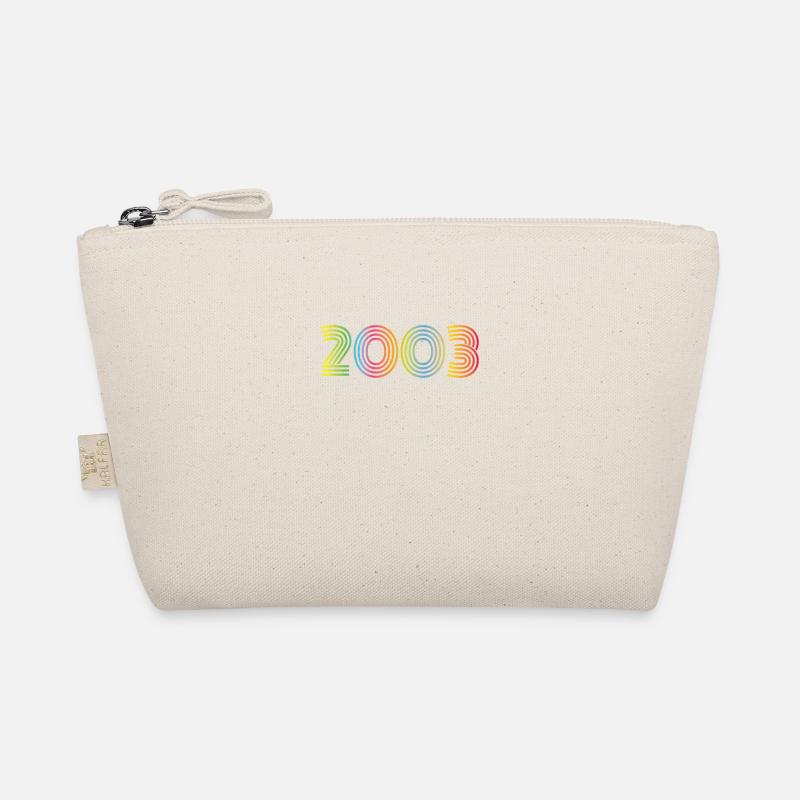 2003 Birthday Funky Year Organic Pouch