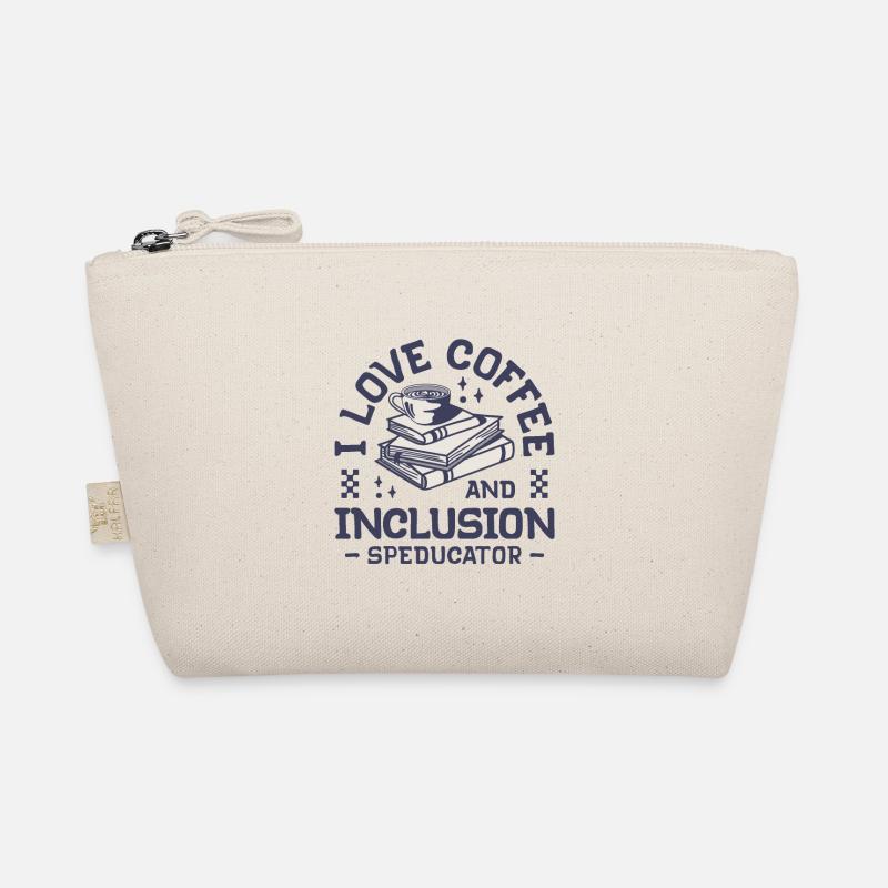 Speducator - I love coffee and inclusion - Bio-Täschchen - Natur