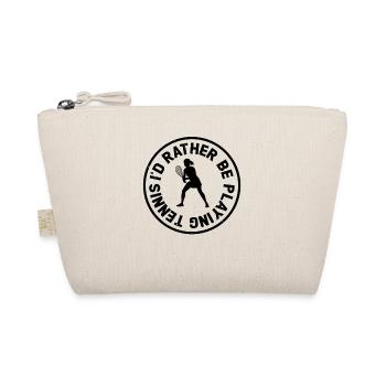 Jeu de tennis Tennis Sport - Je préfère jouer à T - Trousse biologique - nature - Devant