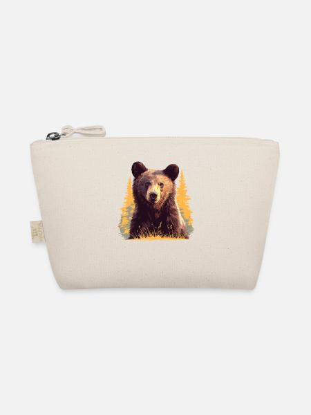 Bear Bären Bär - Bio-Täschchen - Natur
