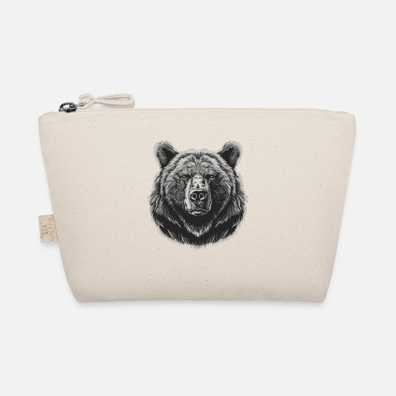 Bear Bären Bär - Bio-Täschchen - Natur