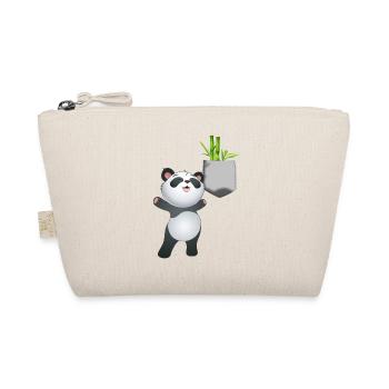 Panda Attrape Du Bambou Dans Votre Fausse Poche Fun - Trousse biologique - nature - Devant