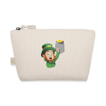 Leprechaun Atteignant Un Pot D’or Dans Une Fausse Poche - Trousse biologique - nature - Devant