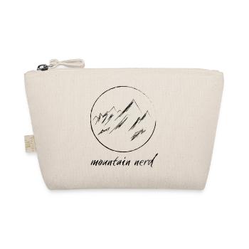 Berge Nerd / Mountain Nerd - Organic Pouch - nature - Front