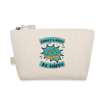 Donut Worry Be Happy Doughnut Maker Glazed Lover - Organic Pouch - nature - Front