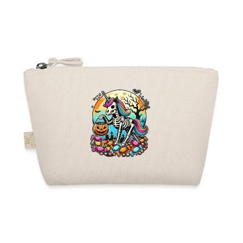 Drôle de squelette de licorne aime les bonbons - Trousse biologique - nature - Devant