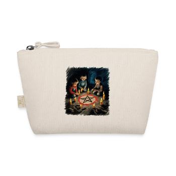 Retro Vintage Design Halloween Lover Outfit - Organic Pouch - nature - Front
