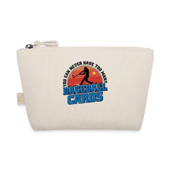 You Can Never Have Too Many Baseball Cards 3 - Bio-Täschchen - Natur - Vorne