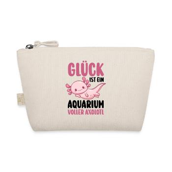 Axolotl - Bio-Täschchen - Natur - Vorne