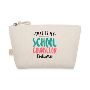 School Counselor Halloween That Is - Organic Pouch - nature - Front