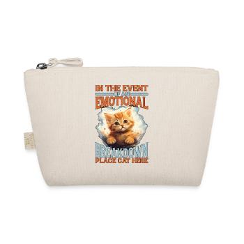 Event Of An Emotional Breakdown, Place Cat Here 5 - Organic Pouch - nature - Front
