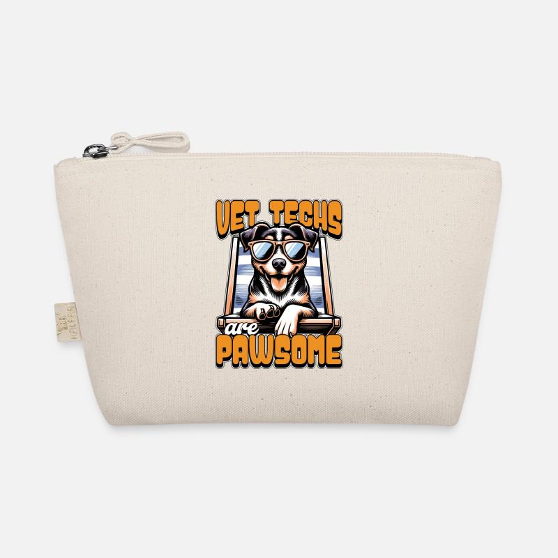 Vet Techs Are Pawsome Veterinary Practitioner Bio-Täschchen