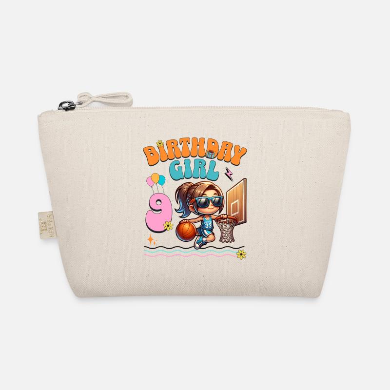 Basket-ball 9e anniversaire fille basketteuse Trousse biologique