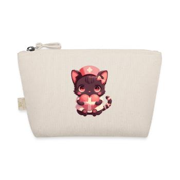 Infirmière Chat Kawaii Infirmière Médecin - Trousse biologique - nature - Devant