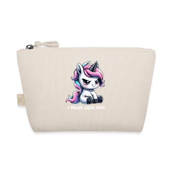 I Must Goa Nix Dialect Unicorn Dialect - Organic Pouch - nature - Front