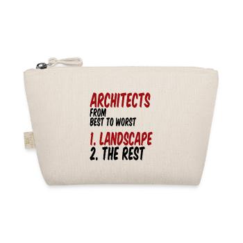 Architects From Best To Worst 1. Landscape 4 - Bio-Täschchen - Natur - Vorne