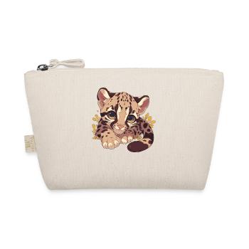 Clouded Leopard Nebelparder - Organic Pouch - nature - Front