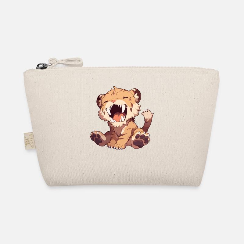 Saber-Toothed Tiger Sabertooth Tiger Organic Pouch