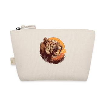Saber-Toothed Tiger Sabertooth Tiger - Organic Pouch - nature - Front