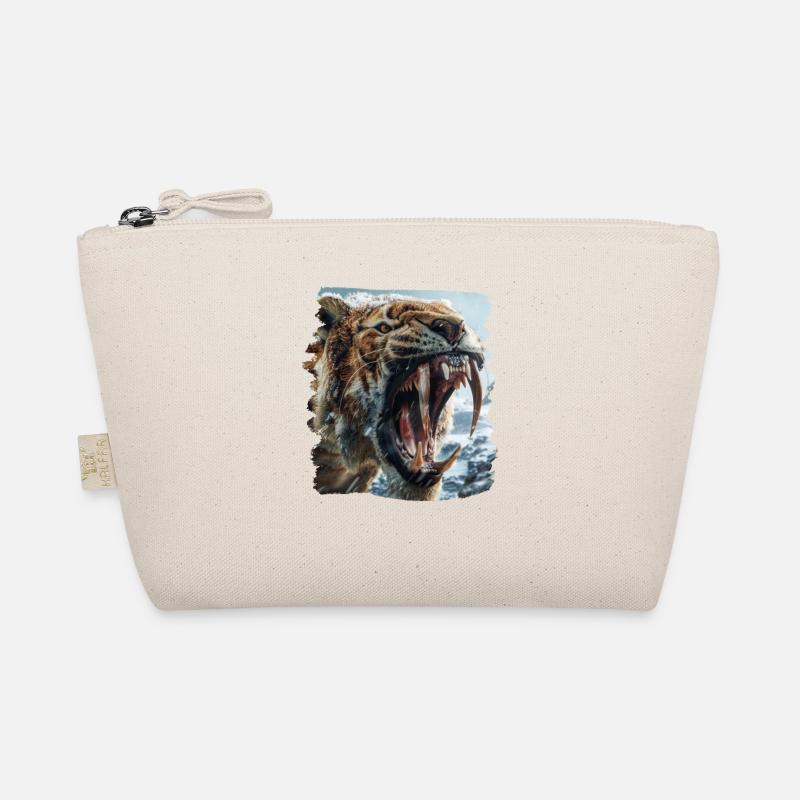 Saber-Toothed Tiger Sabertooth Tiger Organic Pouch