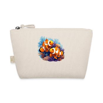 Clownfish Clownfische Clownfisch - Bio-Täschchen - Natur - Vorne
