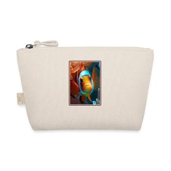 Clownfish Clownfische Clownfisch - Bio-Täschchen - Natur - Vorne