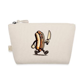 Delicious Halloween Design for Horror Movies Psycho - Organic Pouch - nature - Front