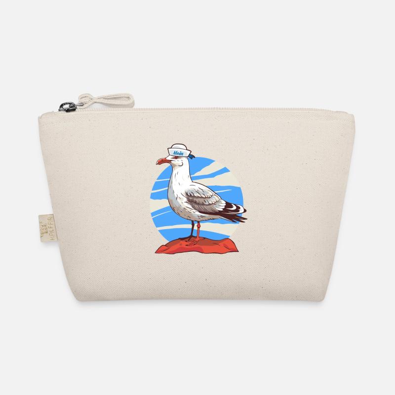 Seagull maritime sailor Organic Pouch
