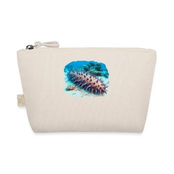 Sea Cucumber Seegurken Seegurke - Bio-Täschchen - Natur - Vorne