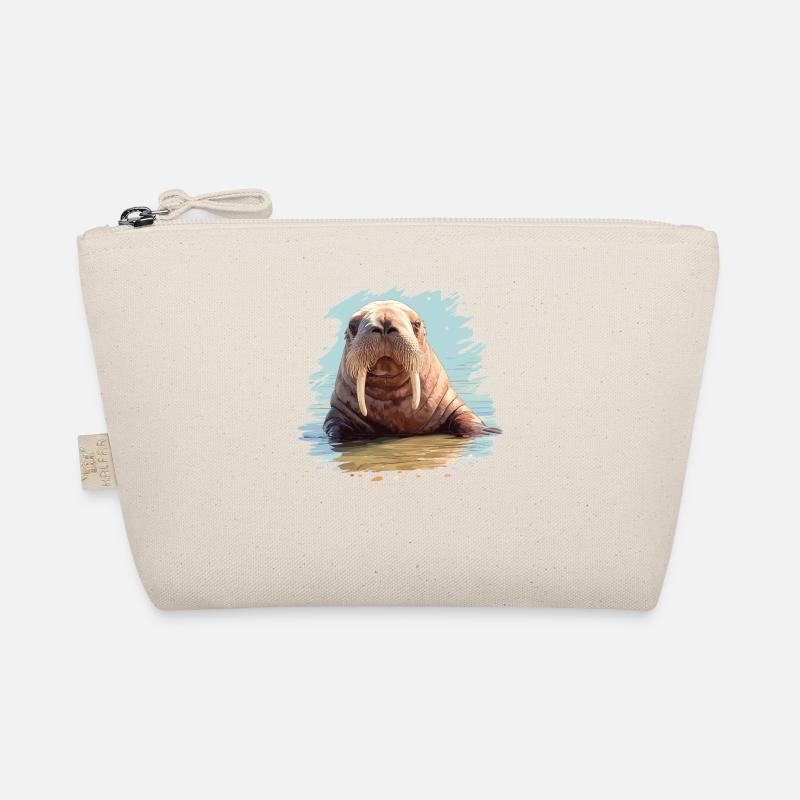 Walrus Walrosse Walross Organic Pouch