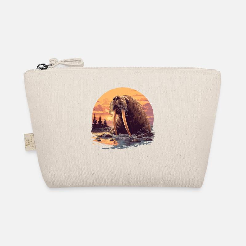 Walrus Walrosse Walross Organic Pouch