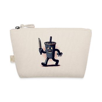 Scary Psycho Drinking Cup Drinks - Organic Pouch - nature - Front