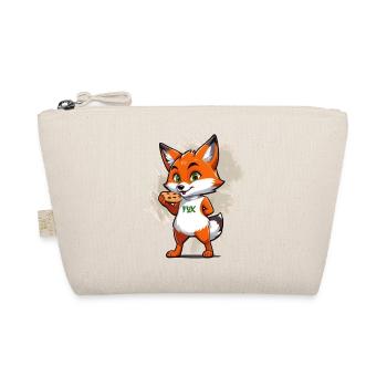 Fox with biscuits - Organic Pouch - nature - Front