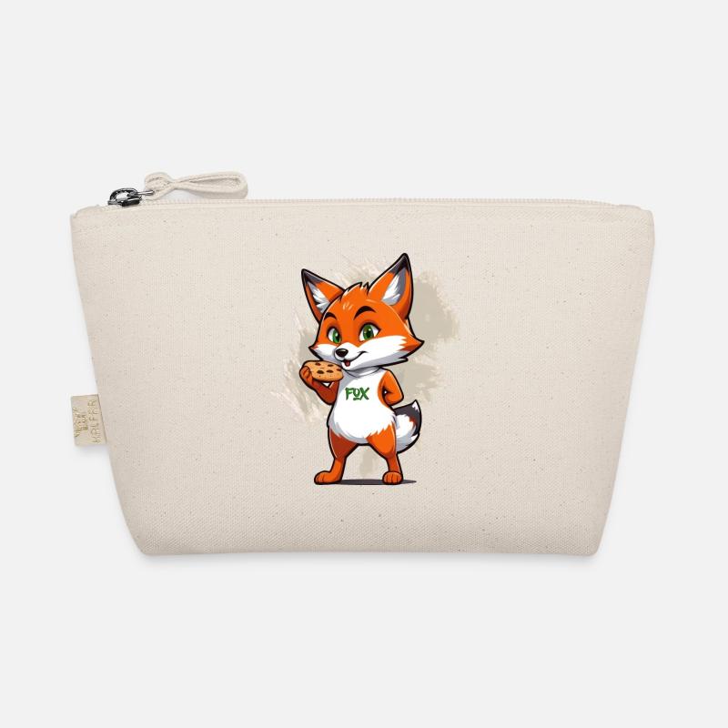 Fuchs mit Keksen Bio-Täschchen