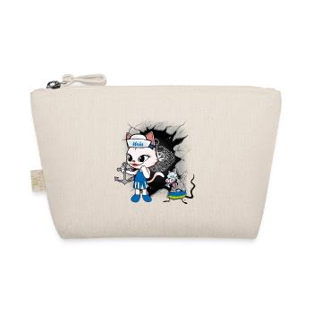 Maritime Cat Rat Mouse Mice Sailor Child Children - Organic Pouch - nature - Front