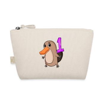 1 an - Inscription à l’école - Motif ornithorynque - Za - Trousse biologique - nature - Devant