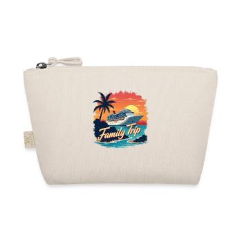 Family Cruise Shirt Discover the - Organic Pouch - nature - Front