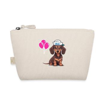 Dog Dachshund Sailor Sailor Birthday Balloons - Organic Pouch - nature - Front