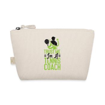 Drôle de joueur de tennis Racket Trust - Trousse biologique - nature - Devant