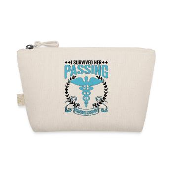 I Survived Her Passing Nursing School 23 - Organic Pouch - nature - Front