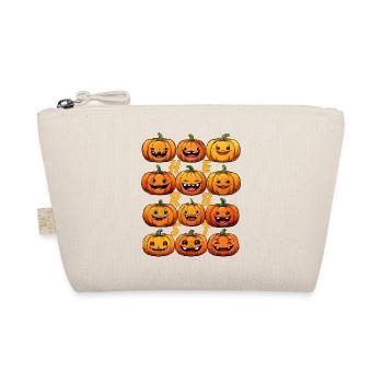 HERBST KÜRBIS - Bio-Täschchen - Natur - Vorne